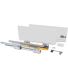 Kit tiroir blanc meuble cuisine et salle de bain Concept (Pour tiroir de 50 x 18.5 cm)