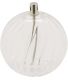 Lampe à huile en verre strié Sphere (13 x 14 cm)