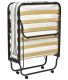Lit pliant avec matelas 80 x 190 cm