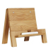 Lutrin old school en bois pour tablette tactile