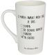 Mug humoristique en porcelaine XXL