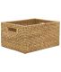 Panier de rangement en rotin naturel (24 x 19 x 13 cm)