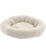 Panier rond en bouclette 60 cm (Beige)