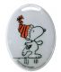 Personnage réfléchissant Snoopy (Snoopy patine)