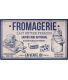 Plaque décorative en fer Commerce 122.5 x 74 cm (Fromagerie)