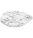 Plateau effet marbre blanc  Marble (25 cm)
