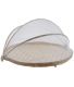 Plateau rond avec cloche filet (40 cm)