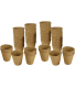 Pots de plantation bio sans tourbe