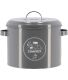 Poubelle de cuisine à compost ronde 6 litres