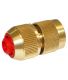 Raccord automatique 3 billes Aquastop en laiton (15mm (Diamètre))