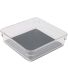 Rangement en plastique antidérapant pour tiroir (16x16x4.5 cm)