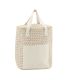 Sac lunch isotherme en jute (Géométrique 25x15x19)