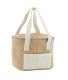 Sac lunch isotherme en jute (Naturel 22x16x17)