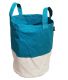 Sac de plage 100% coton Porta (Vert et blanc cassé)