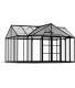 Serre de jardin en aluminium et polycarbonate Triomphe