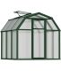 Serre de jardin en aluminium vert et polycarbonate Eco Grow (4.1m²)
