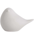 Statuette oiseau assis lumineux Fat bird (15 x 9 x 10 cm)