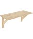 Table murale en pin massif Kit Line