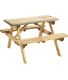 Table pique-nique bois pour enfant Wapiti