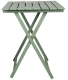 Table pliante 60 x 80 cm en bois (Vert)