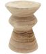 Tabouret en bois paulownia (Pion naturel)