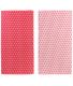 Tapis fraicheur pour frigo (Lot de 2) (Rouge)