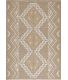 Tapis intérieur extérieur aspect jute jaune Tijuana 9054 (90 x 67 cm)