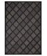 Tapis intérieur extérieur en polypropylène Fira 991 noir (230 x 160 cm)