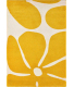 Tapis intérieur à poils longs Swing 385 jaune (80 x 140 cm)
