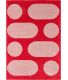 Tapis intérieur à poils longs Swing 381 rouge (120 x 160 cm)