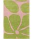 Tapis intérieur à poils longs Swing 385 vert (200 x 280 cm)