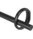Tringle à rideaux en acier Rod (Noir mat)