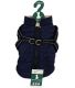Veste harnais pour chien 25 cm (Bleu marine)