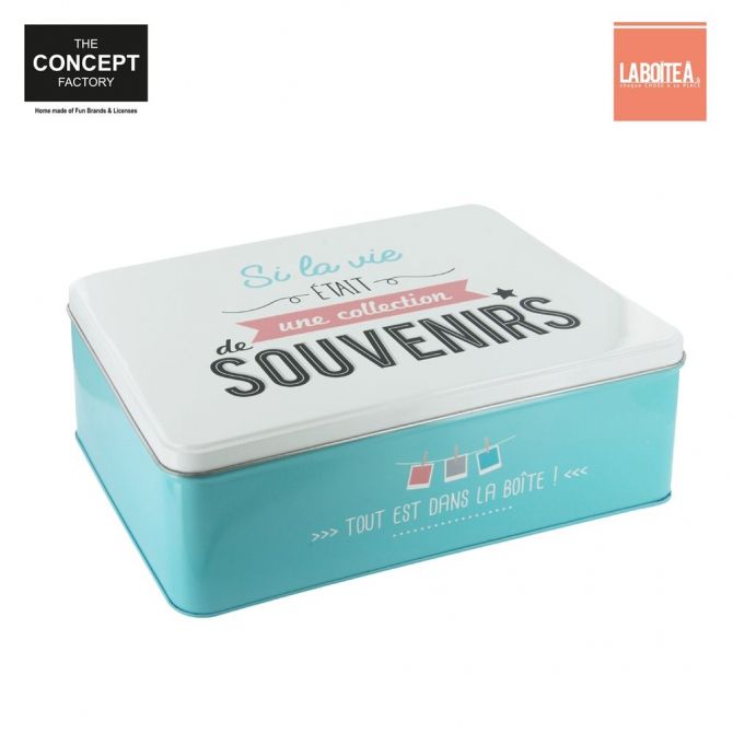Boîte Souvenirs Vie était Collection Blanc 02 Jpg