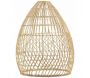 Abat-jour en rotin naturel