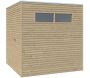 Abri de jardin 210 x 210 cm Qube - 2039
