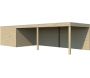 Abri de jardin 300 x 300 cm Qube - 6