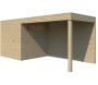 Abri de jardin 210 x 210 cm Qube - GAS-0306