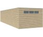 Abri de jardin 300 x 300 cm Qube - 5