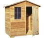 Abri de jardin abrieco avec plancher 180 x 120 x 200 cm