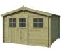 Abri de jardin en bois 7,35 m² Zurich - GARDENAS