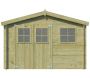 Abri de jardin en bois 4,91 m² Zurich - GAS-0297