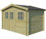 Abri de jardin en bois 4,91 m² Zurich - 1659