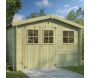 Abri de jardin en bois 4,91 m² Zurich - GARDENAS