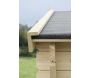 Abri de jardin en bois double pente Falun - 5