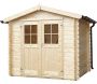 Abri de jardin en bois double pente Falun