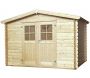 Abri de jardin en bois double pente Falun