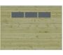 Abri de jardin traité 300 x 300 cm Qube - 2769