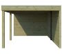 Abri de jardin traité 300 x 300 cm Qube - 5989