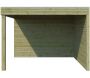 Abri de jardin traité 300 x 300 cm Qube - 4899